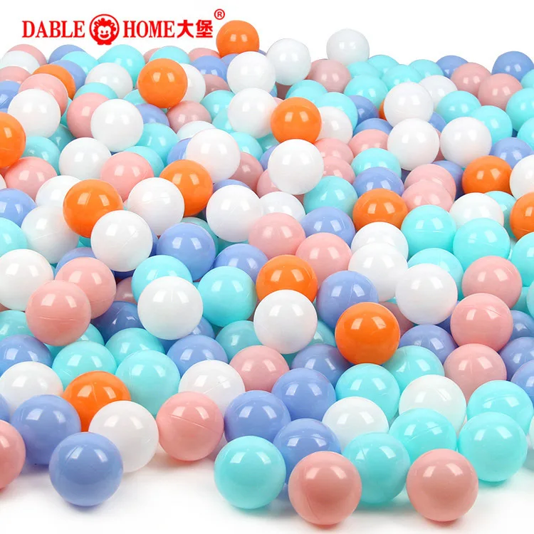 Экологичный красочный мягкий пластиковый шар для бассейна с морскими волнами