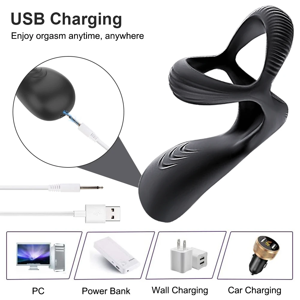 Кольцо для пениса вибратор мужской задержки эякуляции кольцо Эрекция Стимулятор