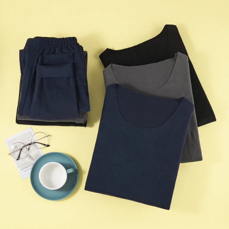 Men's Winter Thermal UnderwearLong Jhons Warm Body Clothes Set InviSuit Shaping Tracksuit Plus Size MenThermo термобелье мужское