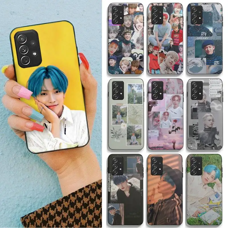 

ATEEZ HongJoong Phone Case For Samsung Galaxy A21S A31 A32 A20RE A51 A52 A71 5G A72 A80 A91 S10 Lite Shell Cover