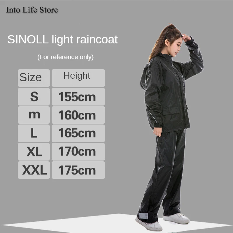 

Pink Raincoat Women Waterproof Jacket Rain Pants Set Adult Women's Thin Rain Coat Outdoor Hiking Camping Rainwear Gift Ideas