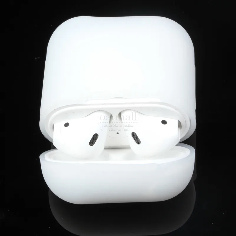 Для AirPods 2 зарядный чехол матовый Мягкий ТПУ силиконовый для Apple airpods наушников