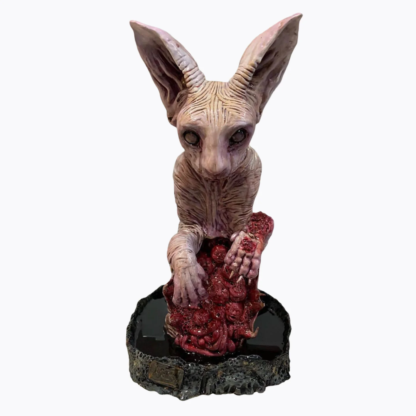 Desktop Decor Halloween Hairless Cat Shaped Artware Resin Ornament Decorative Tools for Home Office | Дом и сад