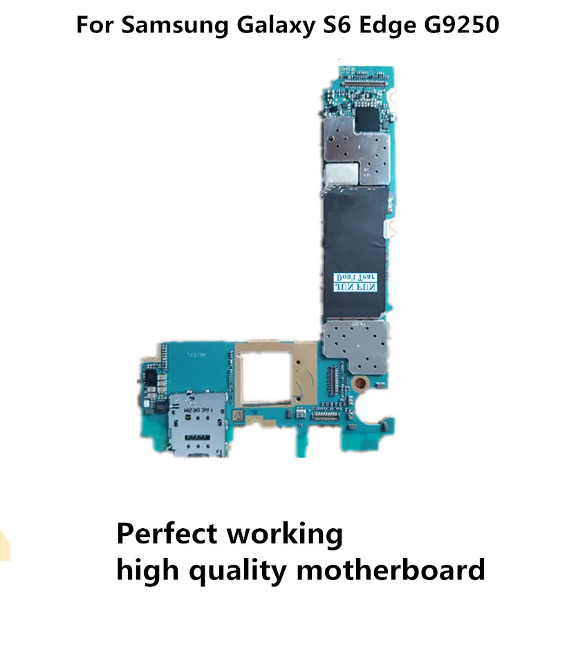 Б/у оригинальная материнская плата для Samsung Galaxy S6 Edge G9250 разблокированная