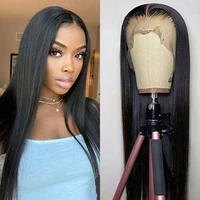 28 30 inch 13x5x2 straight lace front human hair wig brazilian virgin hair 4x4 closure human wigs pre plucked 180 density