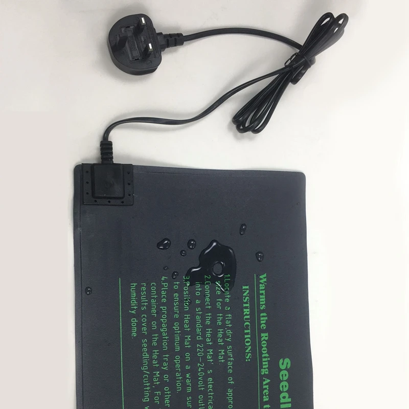 Тепловой коврик для рассады водостойкая гидропонная нагревательная подушка