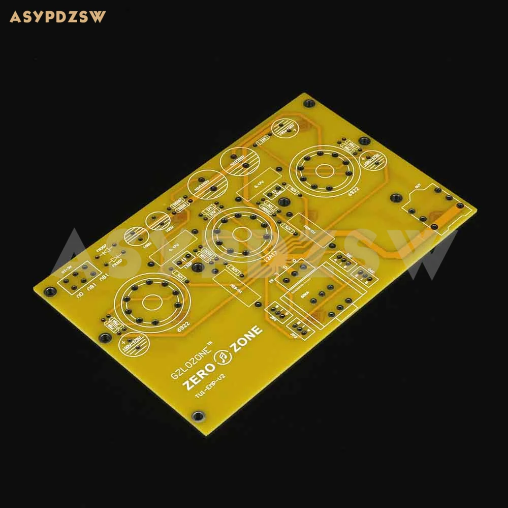 TU1 EMP V2 6922 + 12AT7 ламповый усилитель для наушников PCB/DIY Kit/готовая плата (без