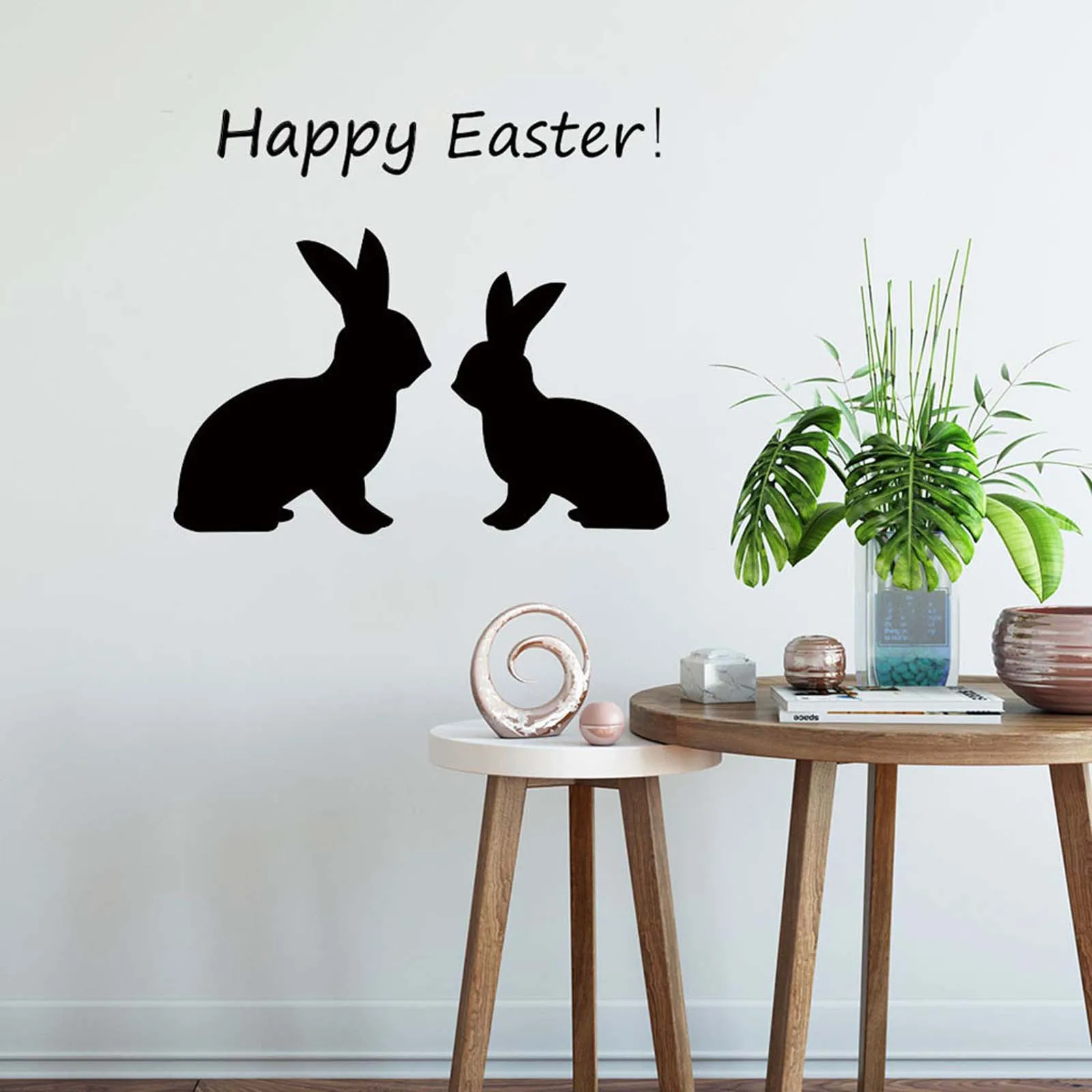 Пасхальные статические наклейки на окна и стекло холодильник удобный дизайн не