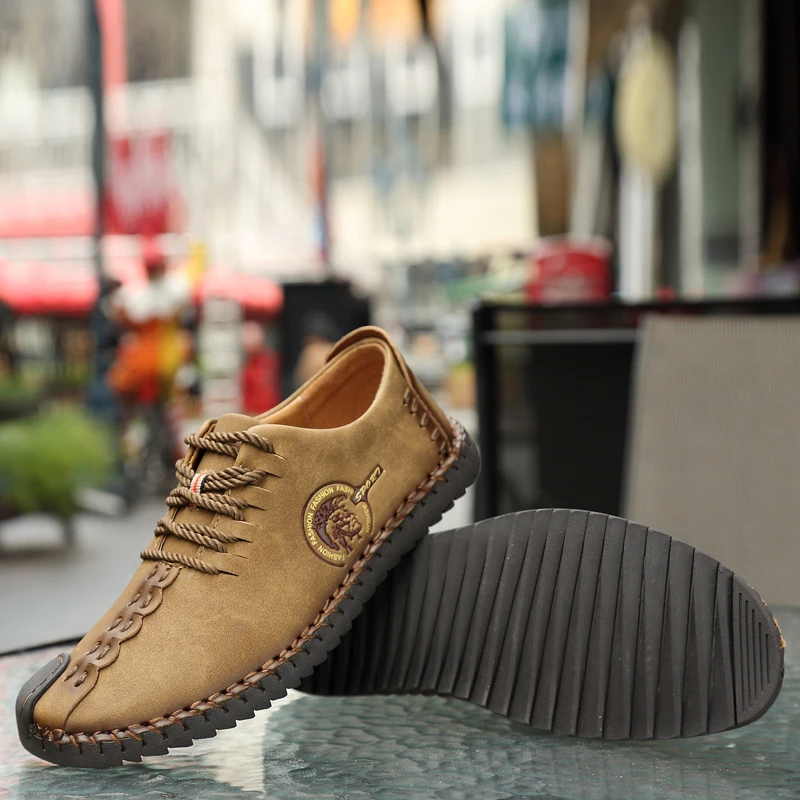 2019 г. зимняя повседневная обувь мужская кожаная прогулочная лоферы мокасины на