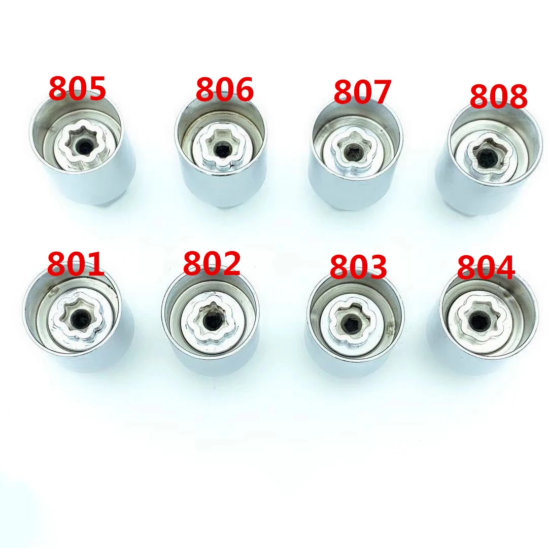 

Инструмент для разборки автомобильных шин с защитой от кражи, втулка для ключа для Jeep Compass Wrangler Cherokee Dodge Journey