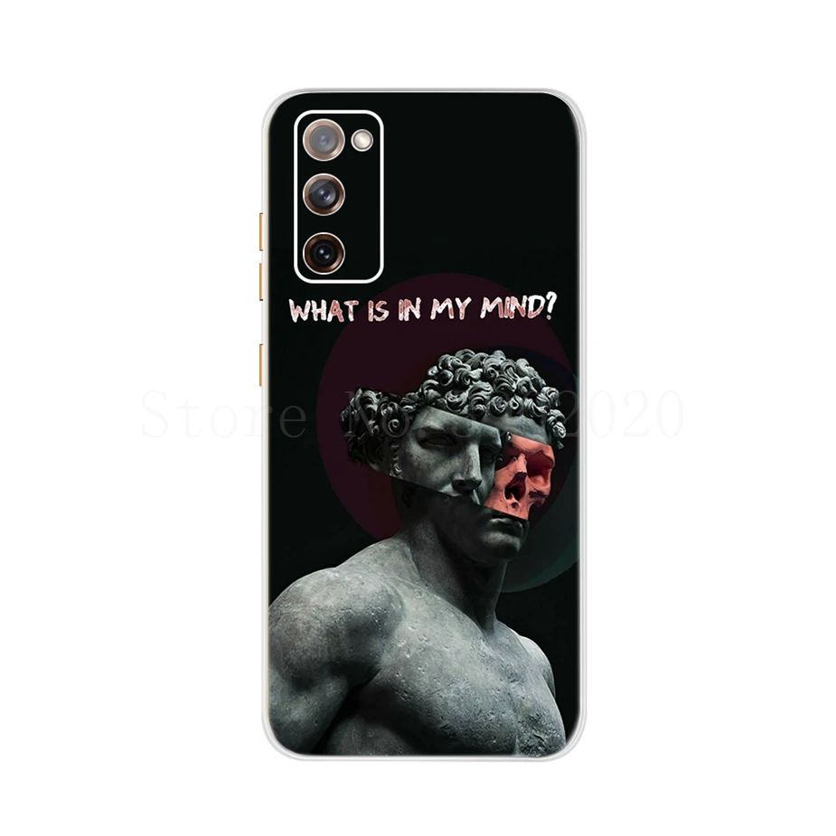 Чехол для Samsung Galaxy S20 FE S20FE мягкий силиконовый чехол с милым рисунком Fan Edition Lite |