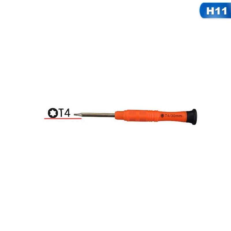 Мини прецизионный Набор отверток ручной инструмент для IPhone 4S 5s 6 6S 7 samsung Ect Phone Tablet Repair Tools - Цвет: 11