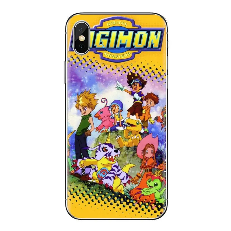 Digimon Adventure Tri Japan Anime TPU Transparent Shell Cases For Samsung Galaxy A3 A5 A7 A9 A8 Star A6 Plus 2018 2015 2016 2017 |