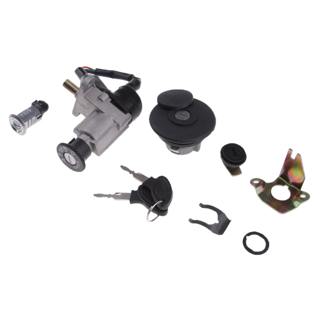

Ignition Starter Switch Replacement Set for B08 B09 Roketa Cayman Key Largo Taotao GT5