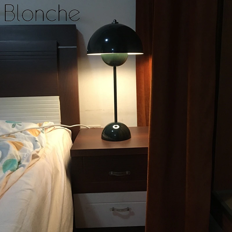 Дизайнерская настольная лампа в Дании современные железные художественные