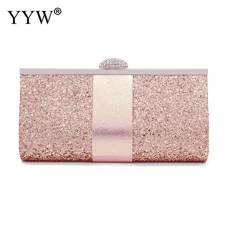 Женские сумки стразы клатч серебряные блестки вечерние клатчи кошелек дамские