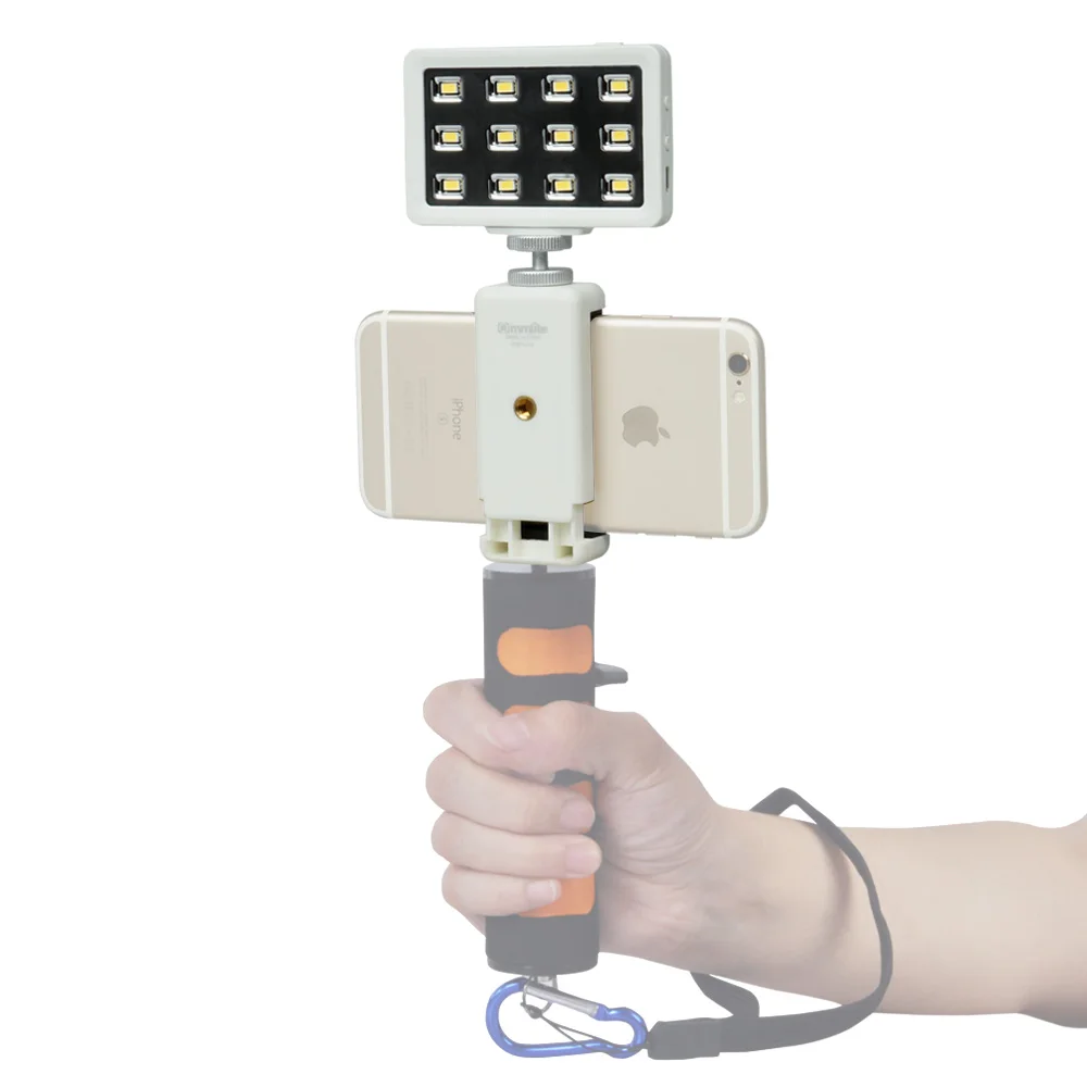 Светодиодная лампа для видеосъемки Commlite CM-PL12 II с высоким индексом цветопередачи