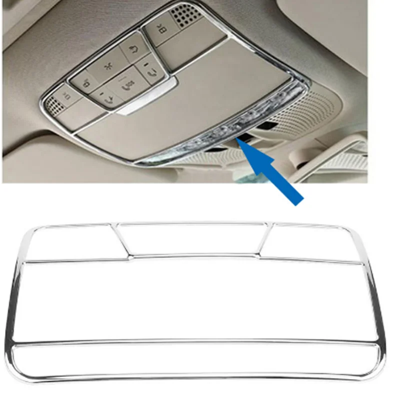 Автомобильная Передняя рамсветильник для чтения декоративная накладка рамка из