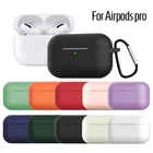 Силиконовый чехол для Apple Airpods Pro, чехол для наушников AirPods Pro, чехол для беспроводной Bluetooth гарнитуры, ударопрочная сумка для Airpods 3