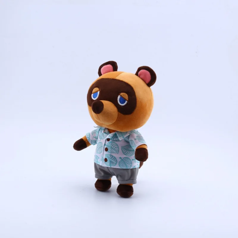 Плюшевые куклы Tom Nook енот плюшевые животные перекрестные игры персонаж