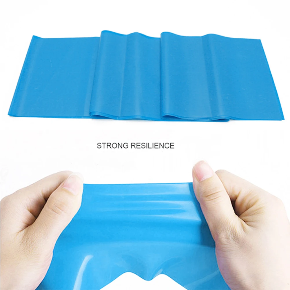 

4pcs Yoga Pull Strap Belt Latex Elastic Latin Dance Stretching Band Pilates Gym Fitness Exercise Resistance Bands