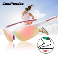 outdoor sports sunglasses women polarized glasses men tr90 legs pink mirror lens anti glare eyewear female lentes de sol hombre