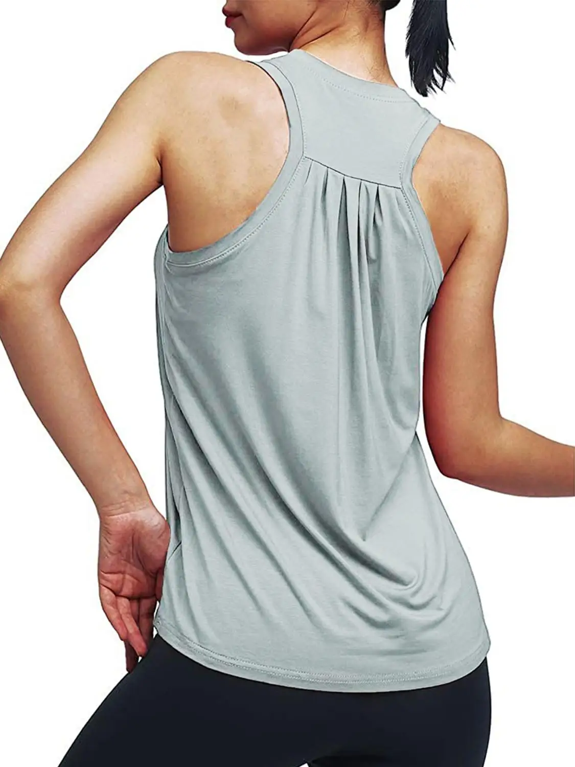 

Женский топ для йоги, жилет для йоги, рубашка для фитнеса, дышащая майка для тренировок в тренажерном зале, Сексуальная Спортивная футболка ...