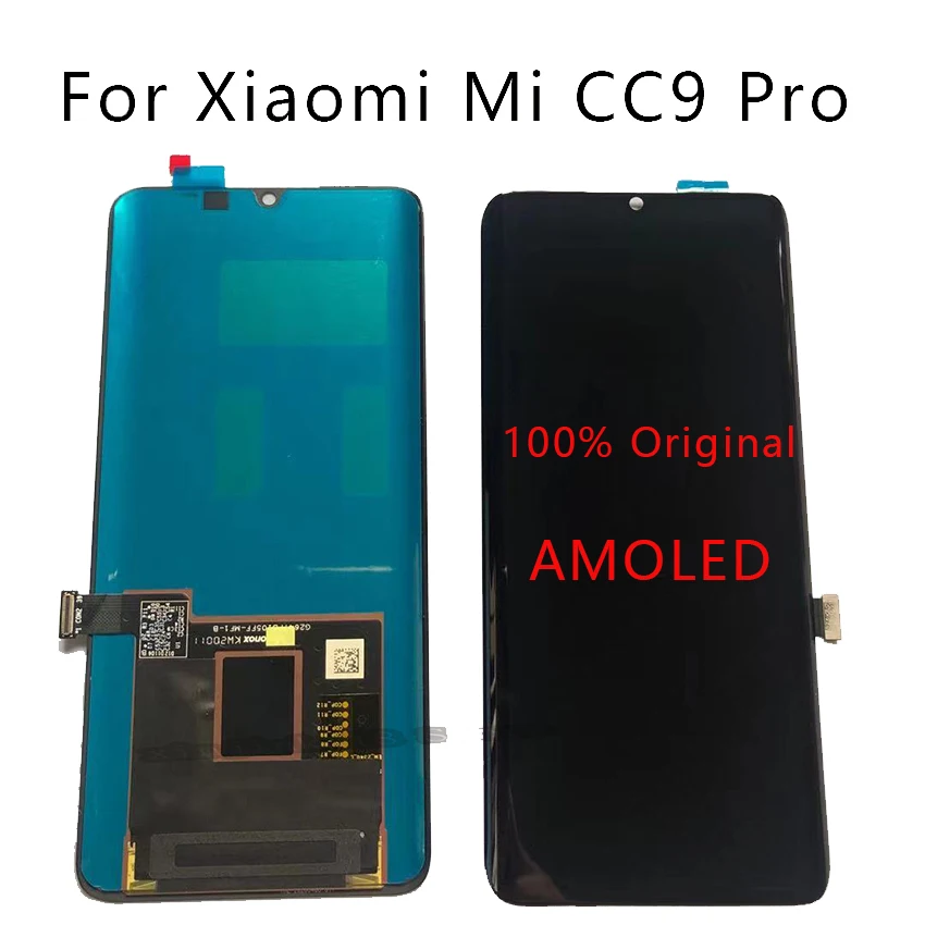 

6.47" 100% Original AMOLED Display For Xiaomi Mi CC9 Pro LCD Display Touch Screen Digitizer Assembly Repair kit For Mi CC9 Pro