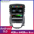 Вертикальный автомобильный DVD-плеер Tesla DSP IPS PX6 Android 10,0 64G GPS РАДИО Wifi Bluetooth 5,0 для OPEL ASTRA J 2012-2014