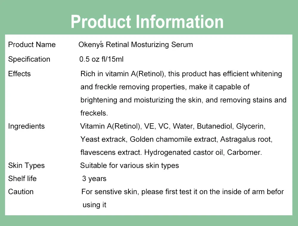 Retinol 2.5% Vitamin C / A Facial Anti Wrinkle Serum Remove Dark Spots Collagen Whitening Face Aging Essence | Красота и здоровье
