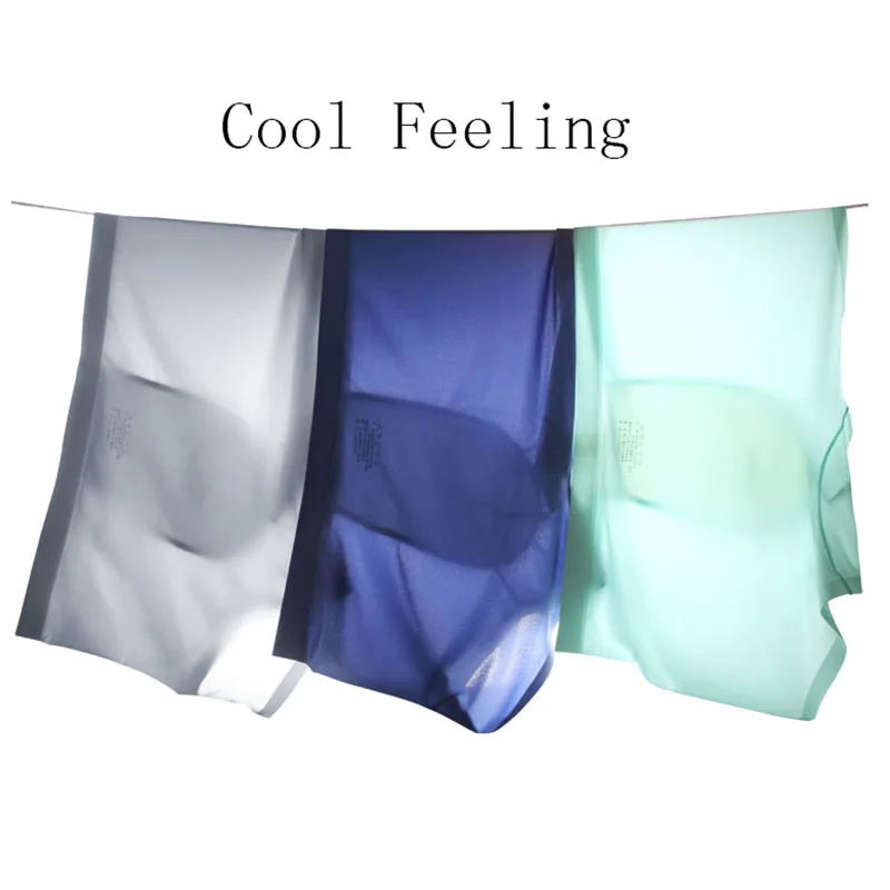 Мужское нижнее белье 3 шт./лот боксеры шорты мужское бесшовное из вискозы очень