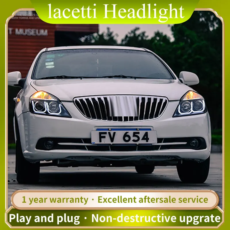 Фары для Buick lacetti фары 2014-2017 светодиодный ксеноновый проектор