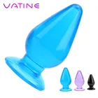 Массажер простаты VATINE, большие анальные шарики, интимные игрушки для мужчин и женщин, анальные пробки большого размера, игрушки для пар, стимулятор Анальная пробка Анус