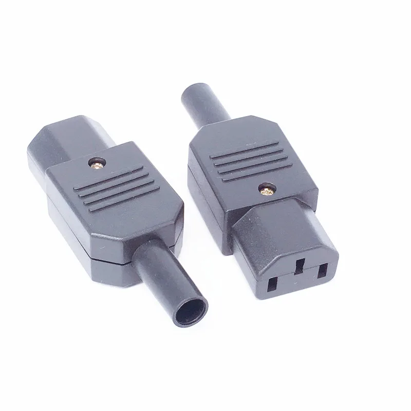 1 шт. цена оптовой продажи черный IEC 320 C13 гнездовой разъем Rewirable Мощность 3pin 10A /250V| |