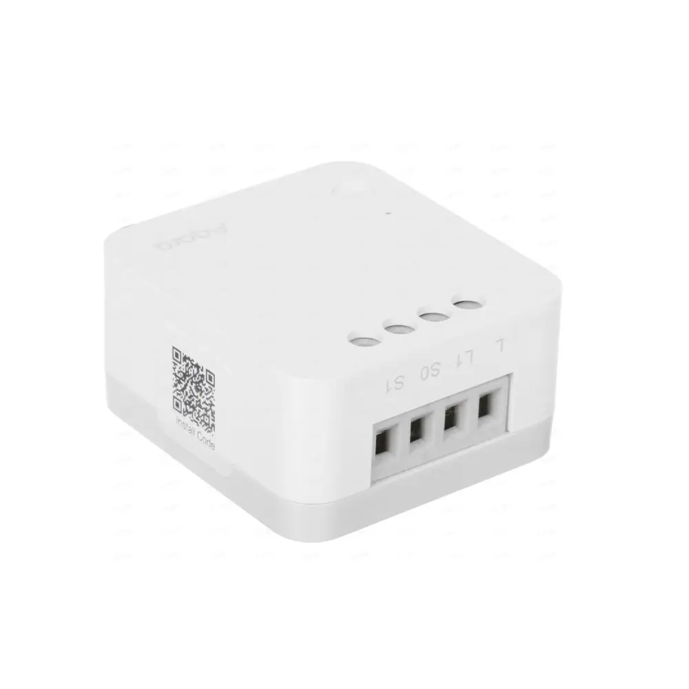 Aqara single switch module T 1 No N/relay channel without neutral/ZigBee/110-220в/2.5 W/White ssm-u02 smart home Intelligent Machinery |