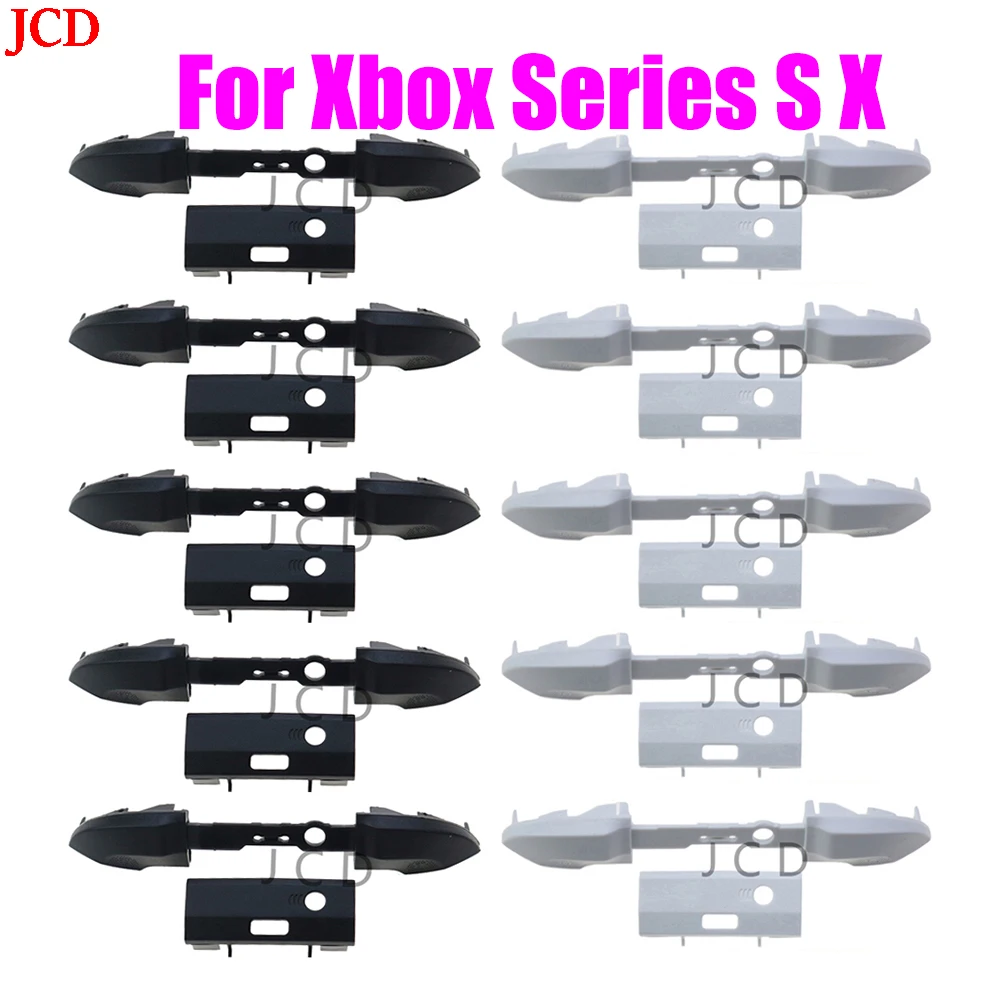JCD 10 set pulsante paraurti bianco nero RB LB per Controller XBox serie S X Trigger Surround Guide On Off pulsanti parte di riparazione