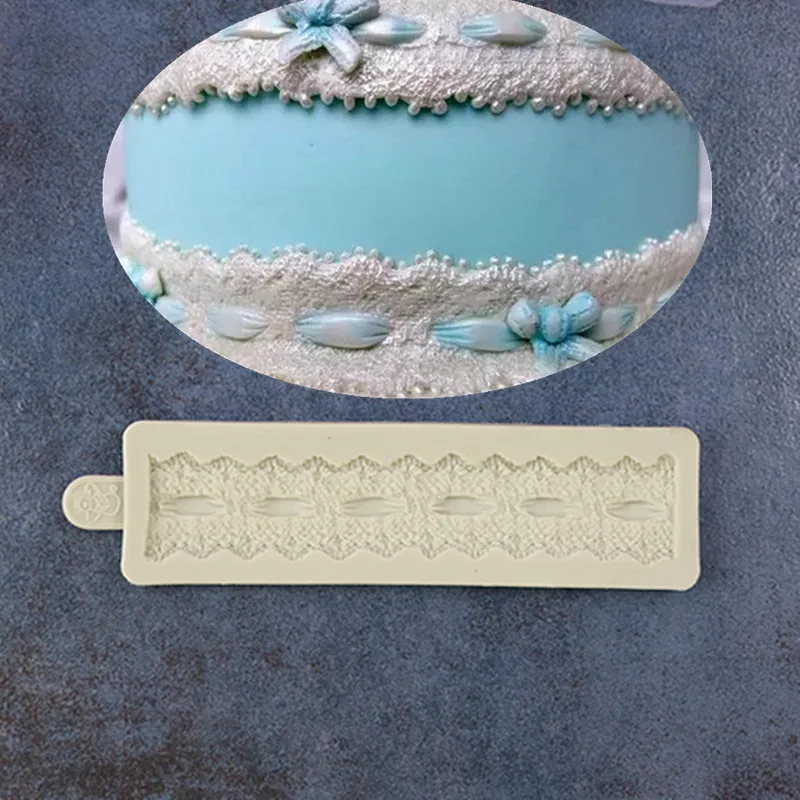 

New relief pattern fondant cake silicone mold chocolate mold DIY cake baking decoration tool