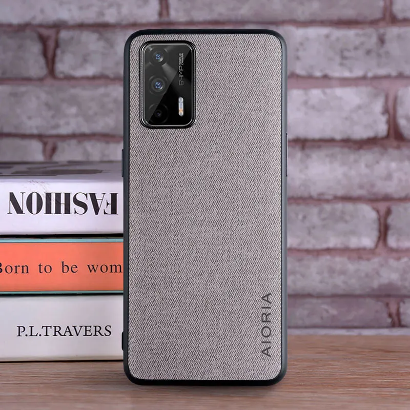 case for oppo realme gt neo flash 5g coque luxury textile leather skin soft hard phone cover for oppo realme gt neo case funda free global shipping