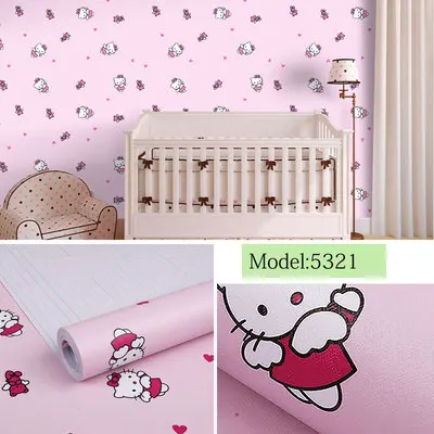 25 DIY ПВХ мультфильм самоклеющиеся обои гостиная спальня ТВ Задняя Детская комната мальчик девочка водонепроницаемые настенные стикеры на обои - Цвет: 25