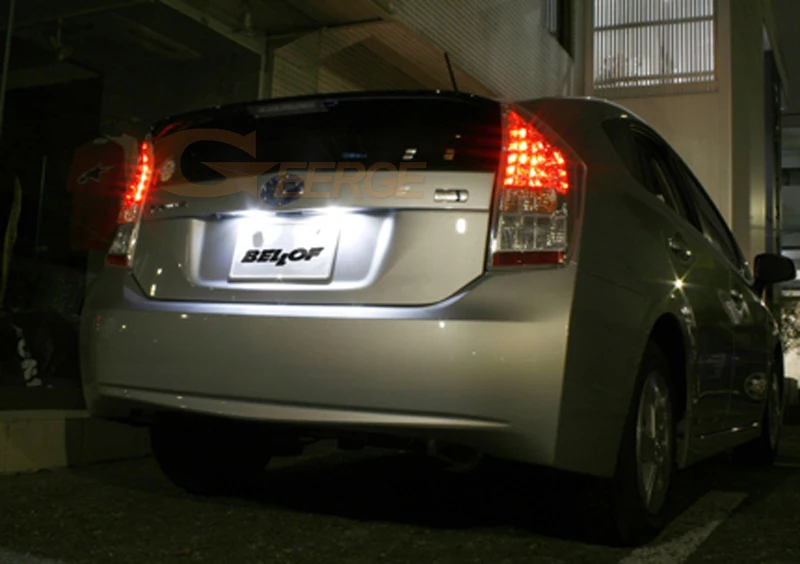 Для Toyota Prius NHW11 2001 2002 2003 ультра яркий Smd светодиодный светильник номерного знака