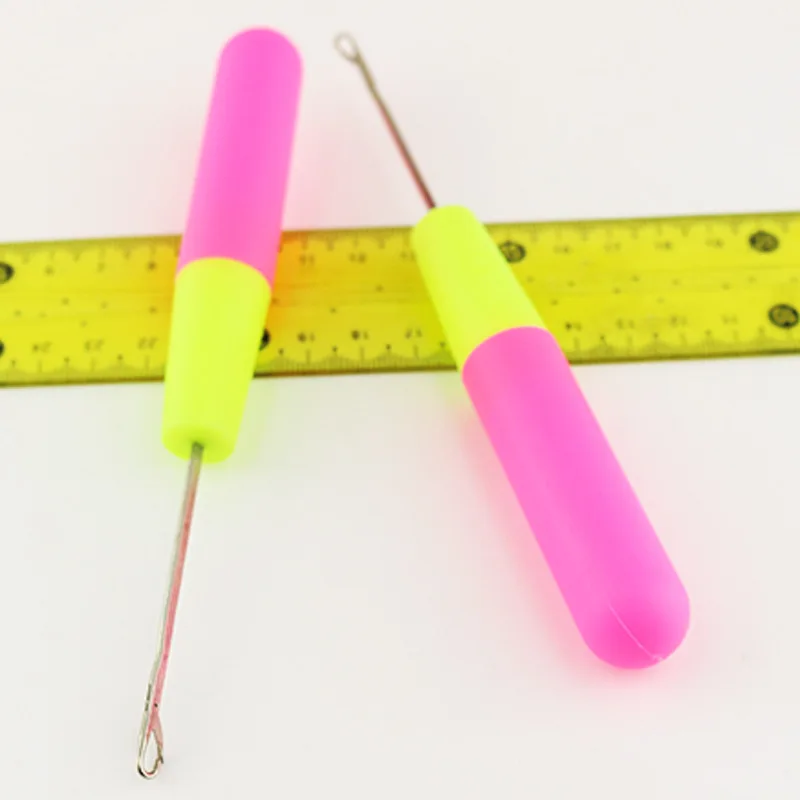 Инструменты для изготовления париков с портативной ручкой пластиковая игла