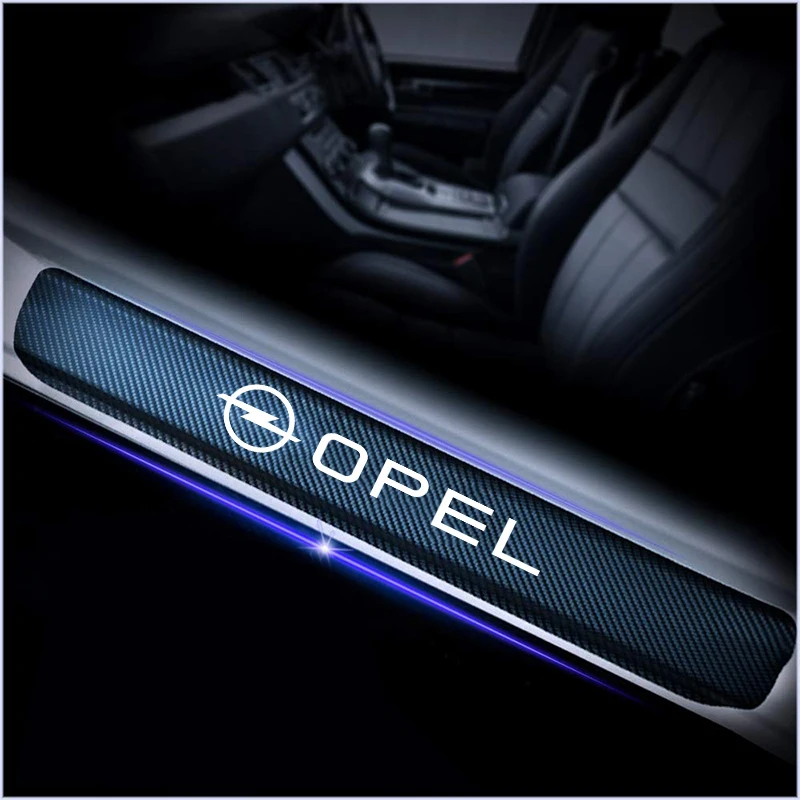 Для Opel Astra H G J Insignia Mokka Zafira Corsa Vectra C D 4 шт. автомобильный Стайлинг углеродное