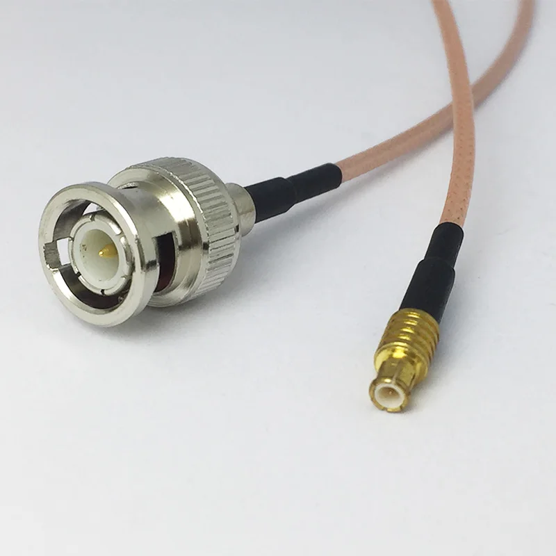 2PCS BNC Male Plug to MCX Straight Connector Coaxial RG316 Pigtail Cable RF 15cm 6" | Обустройство дома