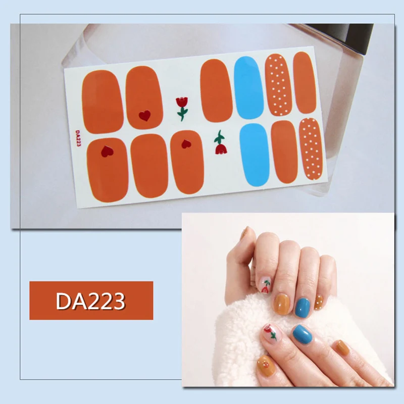 Nail Sticker Full Waterproof Various Types One-tear-off KG66 | Красота и здоровье