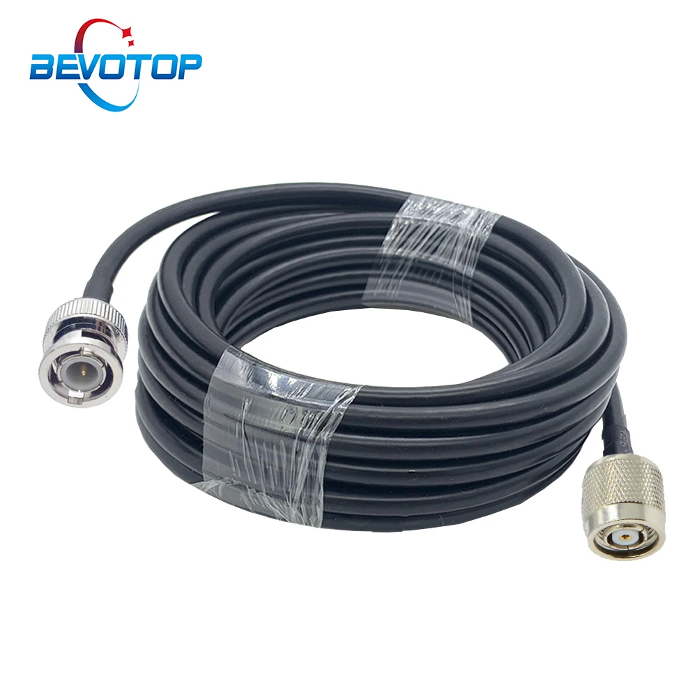 

BNC Male to RP-TNC Male Adapter Cable RG58 Coaxial Extension Pigtail Jumper 50Ohm RF Coaxial Cord 20CM 50CM 1M 2M 5M 10M