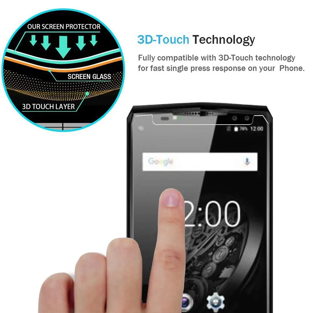 Закаленное стекло для Oukitel K7 Pro Взрывозащищенная защитная пленка экрана телефона