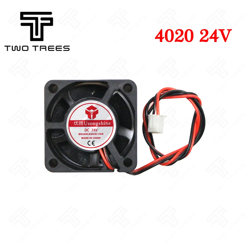 4020 CoolingFan(40*40*20 мм) 4020 5 V/12 V/24 V компьютер Процессор охладитель воздуха мини вентилятор охлаждения Малый вытяжной для Объёмный рисунок(3D-принт) 2 pin Объёмный рисунок(3D-принт) er