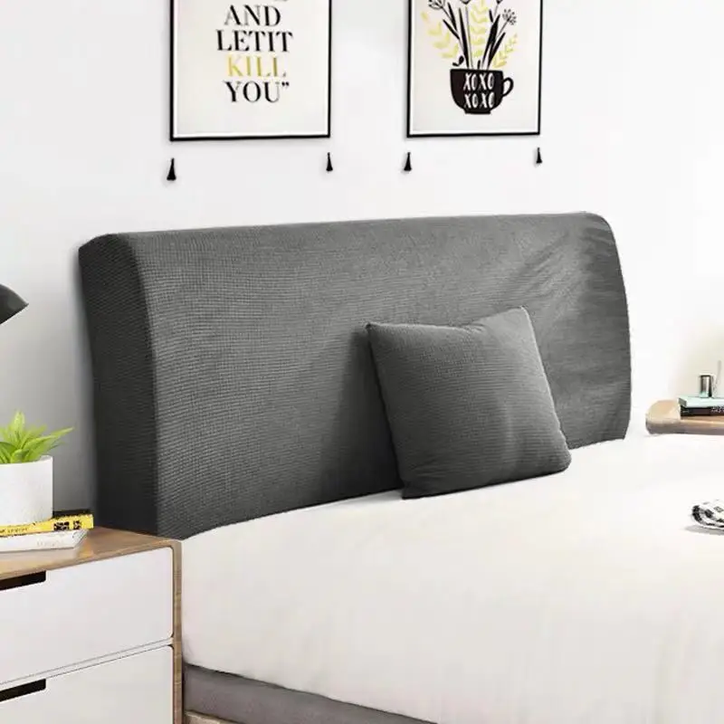 Современный короткий стиль озеро синий эластичная ткань Пыленепроницаемый