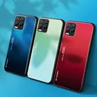 Градиентный телефонный чехол для Oppo Realme 8 Pro 7i C25 C25s C21 C20A C20 C12 C11 2021 GT 5G RX17 Neo F19 A74 Narzo 20 30A