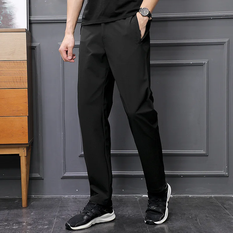 

Men's Sports Pants Summer Outdoor Quick-Drying Pants Loose Breathable Stretch Ultra-Thin Plus Size Assault Pants Waterproof